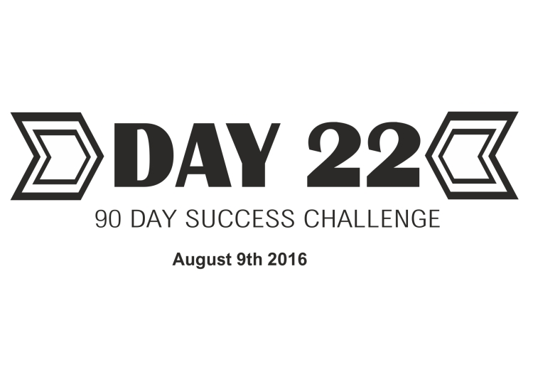 90 day success challenge day 22