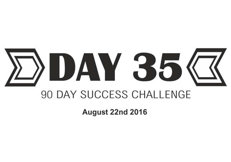 90 day success day 35